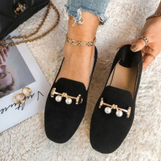 Women Loafers Boat Shoes With Low Heels Slip On Luxury Ballerina Flats