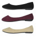 Women's Micro Suede Walking Ballet Flats Shoes Sizes 6-11 New