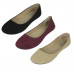 Women's Micro Suede Walking Ballet Flats Shoes Sizes 6-11 New