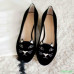 2023 Women Embroidery Kitty Cat Velvet Flats Loafers Charlotte Shoes new