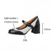 2023 Spring/Autumn Shoes Women's Round Toe Thick Heels High Heels