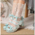 Japanese Sweet Cosplay Kawaii Ladies Lolita Cute Shoes High Heel princess