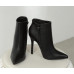 Womens Fashion Sexy Pointy Toe Zipper Ankle Boots Party Shoes Slim High Heels