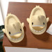 Soft Slippers Beach Shark Platform Bathroom Slides Indoor Outside Shoes Unisex