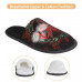 Slayer Metal Music Band Women Men Fluffy Winter Warm Slippers