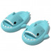 Soft Slippers Beach Shark Platform Bathroom Slides Indoor Outside Shoes Unisex