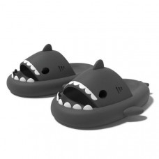 Soft Slippers Beach Shark Platform Bathroom Slides Indoor Outdoor Shoes Unisex L